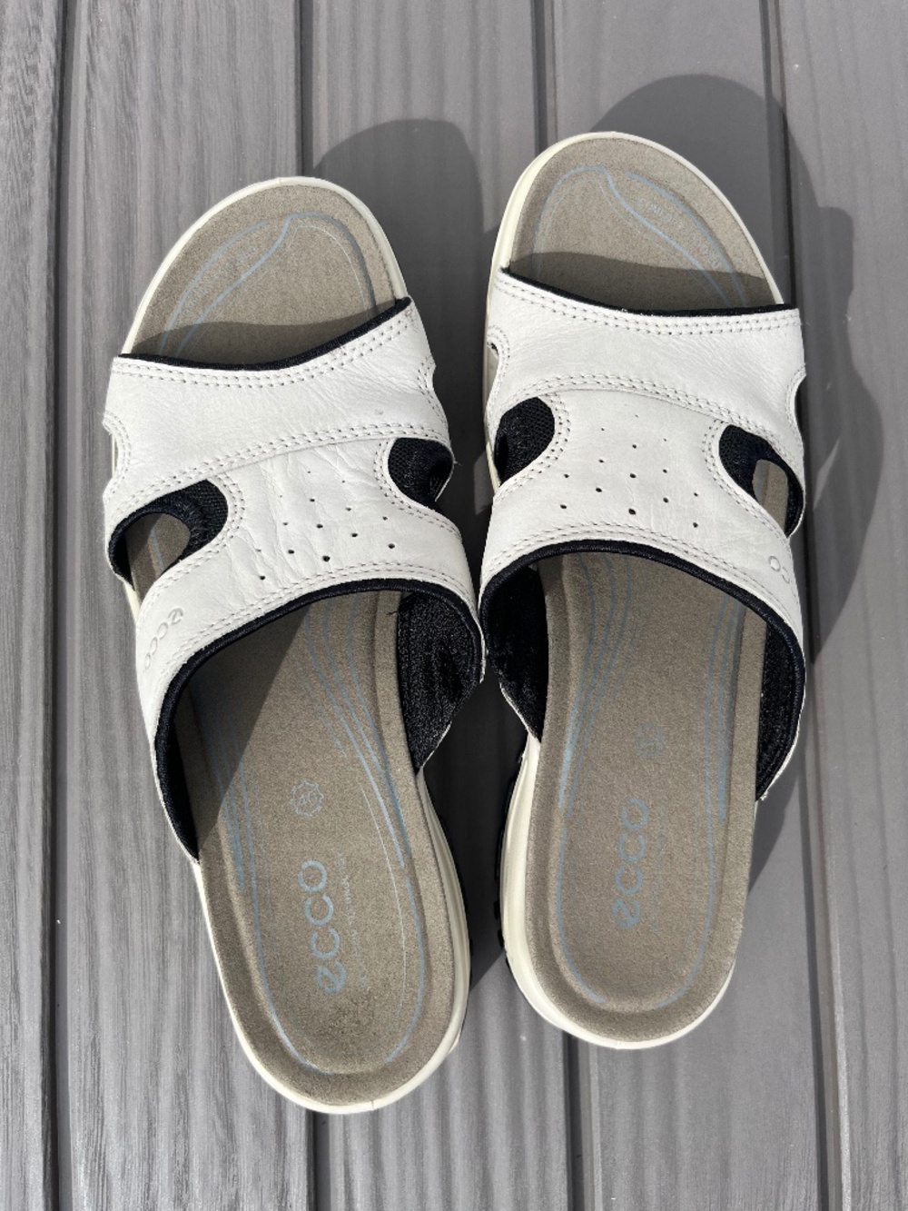 ECCO Offroad Lite Slide Sandals Comfort Outdoor Women's sz 40 (US 9-9.5)